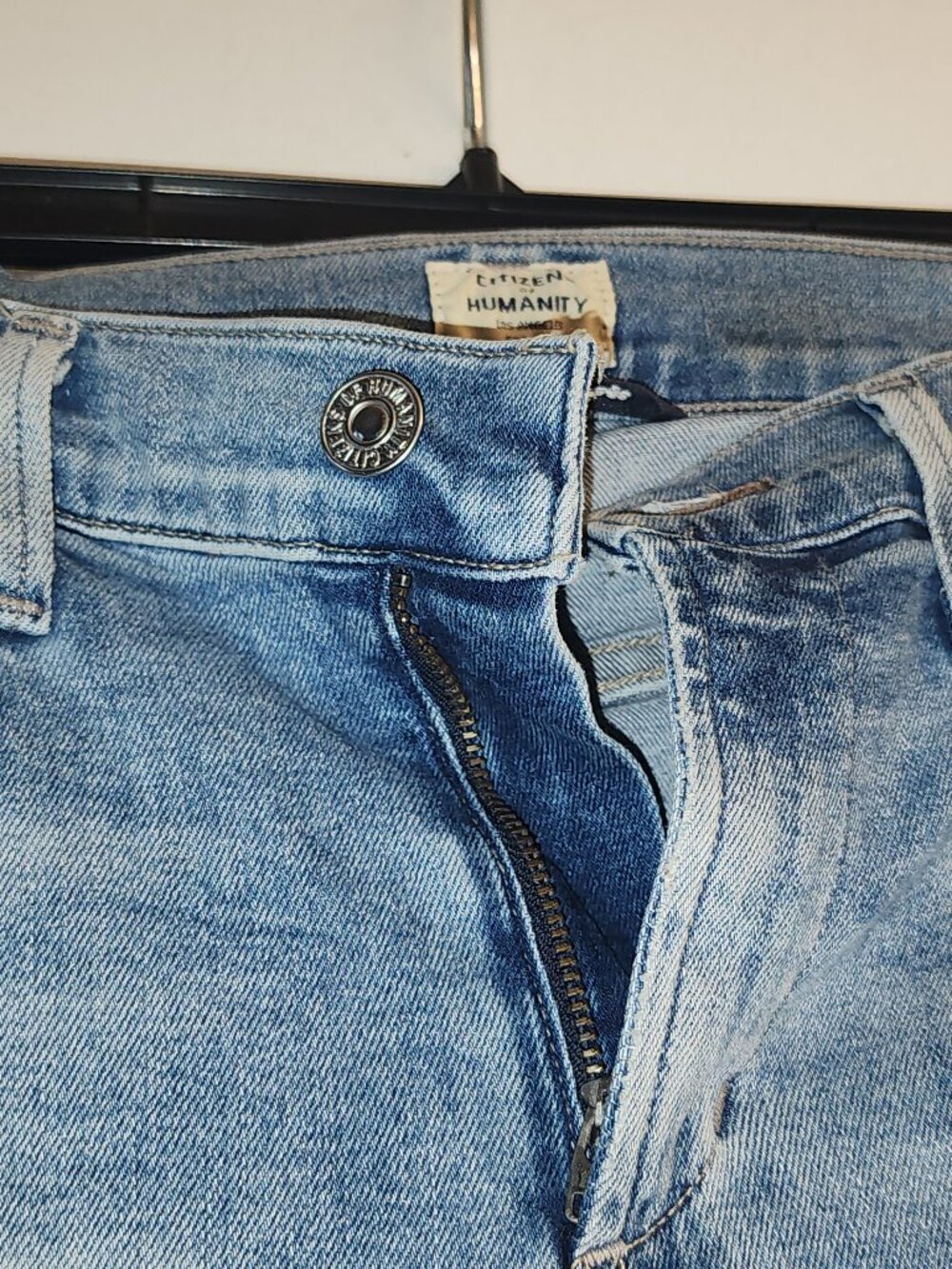 Citizens of Humanity Rocket Ankle Jeans Womens Size 25 Blue High Rise Skinny - Picture 3 of 5